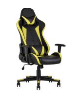 Кресло игровое TopChairs Gallardo желтое фото Кресло игровое TopChairs Gallardo желтое. Фото №1