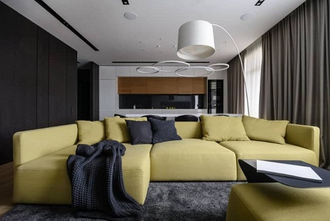 Как оформить гостиную в современном стиле: рекомендации по выполнению дизайна