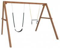 Качели детские Р911-25, коричневый
