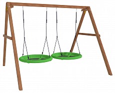 Качели детские Р911-30, коричневый. Фото