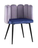 Кресло Карнавал сиреневое/синее. Фото №1