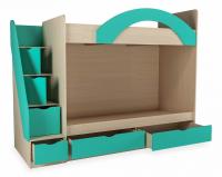 Кровать двухъярусная Рико ИЧП 015.02 М3 фото Кровать двухъярусная Рико ИЧП 015.02 М3