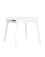 Стол Rondo 100-135*100 белый фото Стол Rondo 100-135*100 белый. Фото №1
