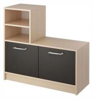 Лофт-2 СТЛ.117.01М Тумба Дуб кремона/Венге фото Лофт-2 СТЛ.117.01М Тумба Дуб кремона/Венге