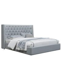 Кровать 1726 GREY серая фото Кровать 1726 GREY серая. Фото №1