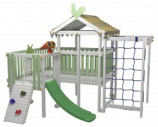 Комплекс игровой ДК9Б, бирюзовый, серый. Фото №2