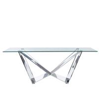 Стол T102C прозрачный. Фото №1