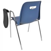 Стул Venezia-4 высокие ножки с подлокотниками + столик TLT каркас хром фото Стул Venezia-4 высокие ножки с подлокотниками + столик TLT каркас хром. Фото №1