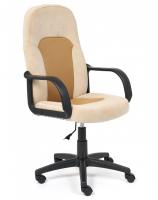 Кресло PARMA флок/ткань, бежевый/бронза, 7/TW-21