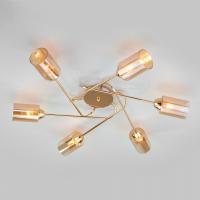 Потолочная люстра Eurosvet Motive 30167/6 золото. Фото №1