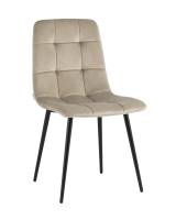 Стул Одди велюр бежевый. Фото №1