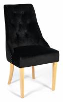 Стул Secret De Maison Prima (mod. C004-2) дерево береза, ткань: вельвет, 52х61х100см, черный  (поставляется по 2 шт) фото Стул Secret De Maison Prima (mod. C004-2) дерево береза, ткань: вельвет, 52х61х100см, черный  (поставляется по 2 шт). Фото №1