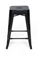 Табурет металлический Secret De Maison Loft mod. 008 Black. Фото №1