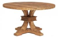 Стол обеденный Secret De Maison Romano дерево тик, 140х140х78см, натуральный фото Стол обеденный Secret De Maison Romano дерево тик, 140х140х78см, натуральный. Фото №1