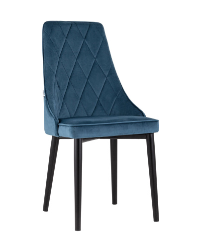 Стул Версаль велюр пыльно-синий. Фото №2