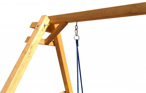 Качели детские Р911-2, коричневый. Фото №6