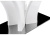Стол стеклянный Horns 160 super white фото Стол стеклянный Horns 160 super white. Фото №9