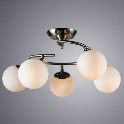 Потолочная люстра Arte Lamp Brooke A2717PL-5SS. Фото