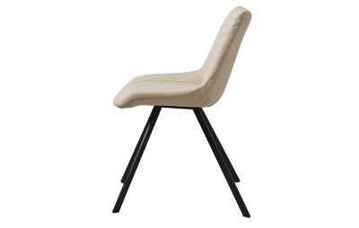 Стул C-931 белый/матовый черный. Фото