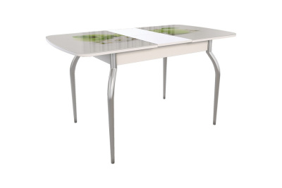 Танго Стол (обеденный) белый/Яблоко. Фото №2