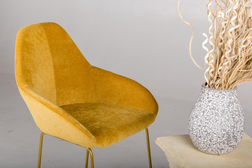 Кресло полубар Kent Грей/Линк Золото. Фото №6