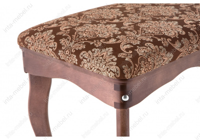 Банкетка Амадео орех / шоколад. Фото