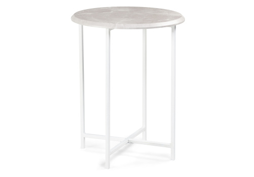 Журнальный стол, Грейс мрамор серый / белый фото Журнальный стол, Грейс мрамор серый / белый. Фото №1