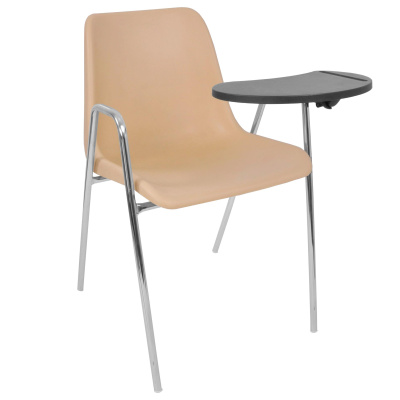 Стул Vicenza-4 высокие ножки с подлокотниками хром + столик TLT. Фото №2