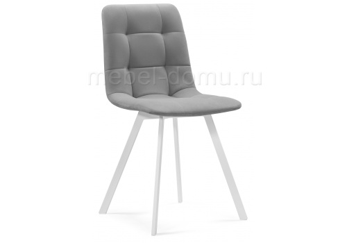 Стул Чилли светло-серый / белый. Фото №1