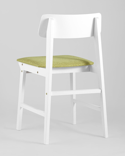 Стул ODEN WHITE оливковый 2 шт.. Фото №7