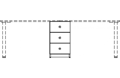 Тумба под стол Силуэт фото Тумба под стол Силуэт. Фото №3