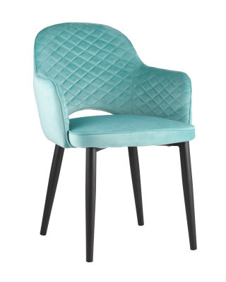 Стул Венера диамант велюр мятный. Фото