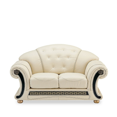 Диван 2-х местный Versace лавсит белый фото Диван 2-х местный Versace лавсит белый. Фото №3