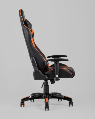 Кресло игровое TopChairs Corvette оранжевое фото Кресло игровое TopChairs Corvette оранжевое. Фото №4