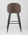 Стул барный Лион коричневая экокожа. Фото №6