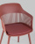 Стул Crocus с подушкой бордовый. Фото №9