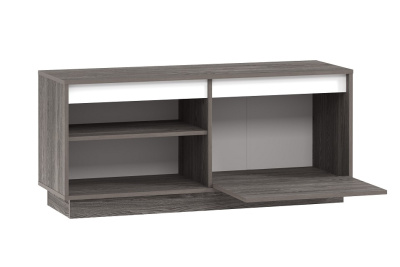 Virginia НМ 011.28 Тумба Белый Скандинавский/Ясень Анкор темный (KR) фото Virginia НМ 011.28 Тумба Белый Скандинавский/Ясень Анкор темный (KR). Фото №2