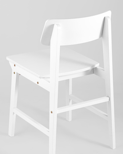 Стул ODEN WOOD белый 2 шт.. Фото №8