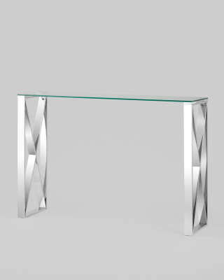 Консоль КРОСС 115*30 серебро фото Консоль КРОСС 115*30 серебро. Фото №3