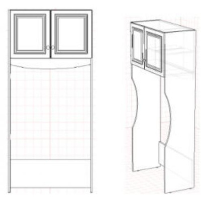 Модуль для встраивания стола(прямого или углового) АЙС. Фото