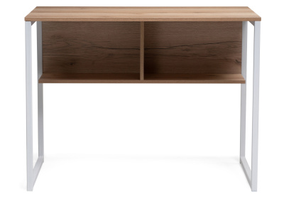 Стол, Клер Лофт дуб делано светлый / матовый белый. Фото №2