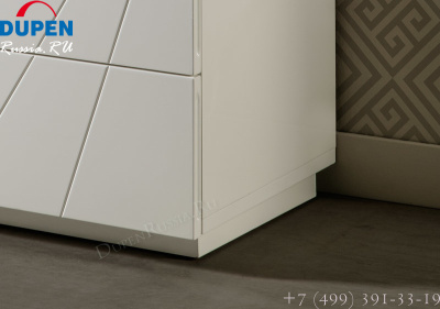 Тумба прикроватная DUPEN М-137 OCEAN белая. Фото №4