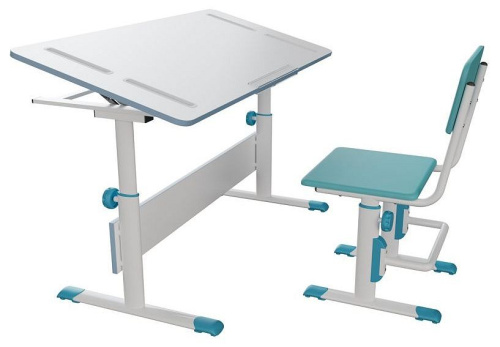 Стол учебный Polini Kids City D2, белый. Фото №4