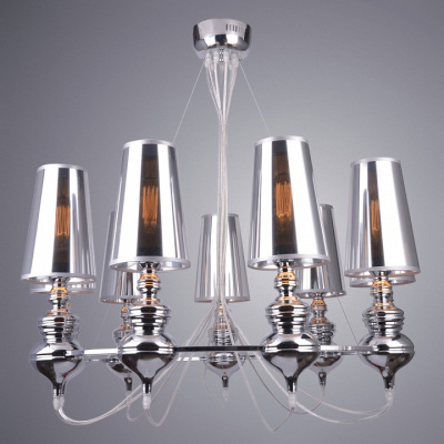 Подвесная люстра Arte Lamp Anna maria A4280LM-9CC. Фото