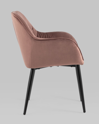 Стул Алекса велюр пыльно-розовый фото Стул Алекса велюр пыльно-розовый. Фото №4
