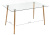 Стол стеклянный Rober wood фото Стол стеклянный Rober wood. Фото №8
