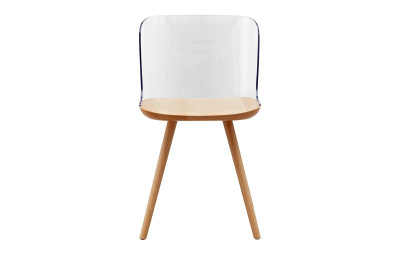 Стул PC-S097A прозрачный/бук. Фото