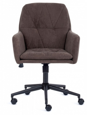 Кресло GARDA флок , коричневый, 6. Фото