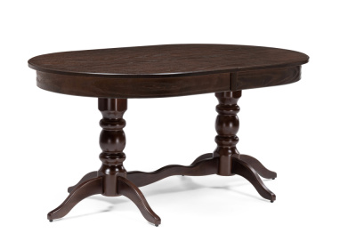 Стол деревянный Дейвер 160(220)х100 орех темный. Фото №2