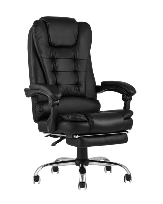 Кресло руководителя TopChairs President черное фото Кресло руководителя TopChairs President черное. Фото №2